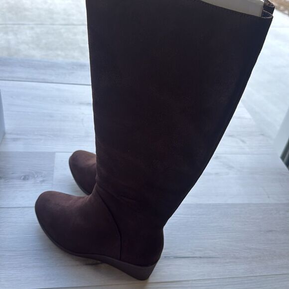 Aerosoles Binocular Knee High Boot Java Faux suede size 9wide NWT in box - Picture 12 of 12